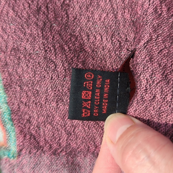 Floral Wool Scarf - Picture 6 of 6